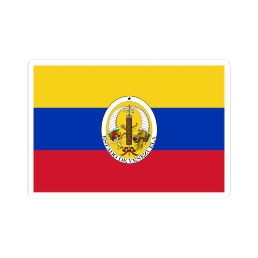 Flag of Venezuela 1830-1836 (Venezuela) STICKER Vinyl Kiss-Cut Decal