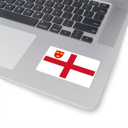 Flag of the Diocese of Ely (England) STICKER Vinyl Kiss-Cut Decal