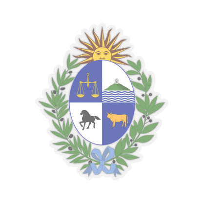 Coat of arms of Uruguay - STICKER Vinyl Kiss-Cut Decal