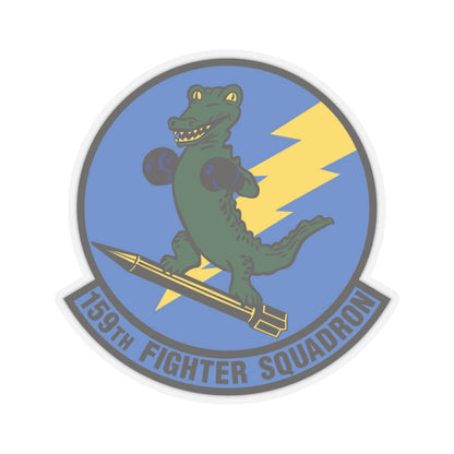 159th Fighter Squadron (U.S. Air Force) STICKER Vinyl Kiss-Cut Decal-3" × 3"-Transparent-The Sticker Space