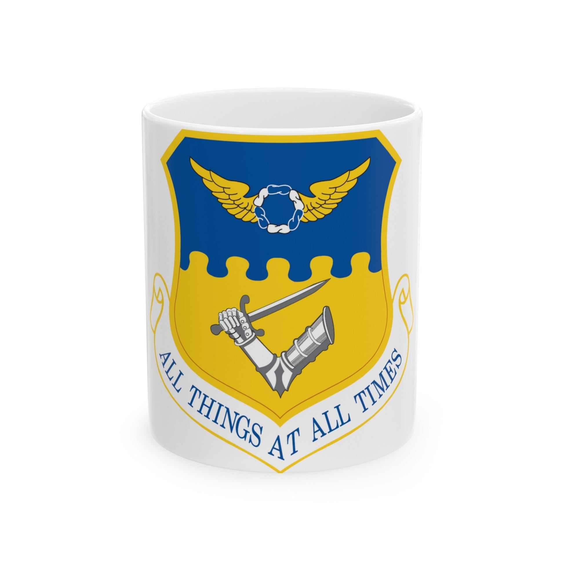 121st Air Refueling Wing (U.S. Air Force) White Coffee Mug-11oz-The Sticker Space