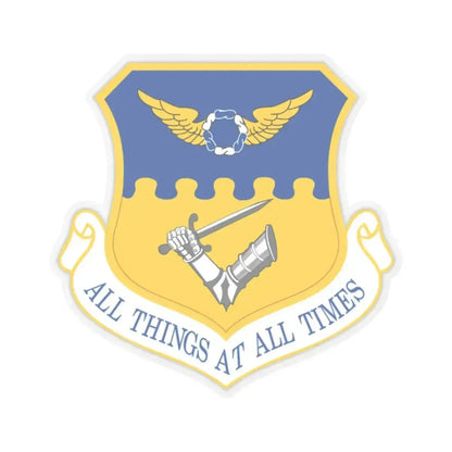 121st Air Refueling Wing (U.S. Air Force) STICKER Vinyl Kiss-Cut Decal 2 Inch Transparent - The Sticker Space
