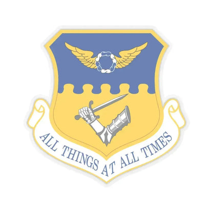 121st Air Refueling Wing (U.S. Air Force) STICKER Vinyl Kiss-Cut Decal 3 Inch Transparent - The Sticker Space