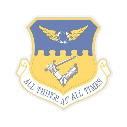 121st Air Refueling Wing (U.S. Air Force) STICKER Vinyl Kiss-Cut Decal 6 Inch Transparent - The Sticker Space
