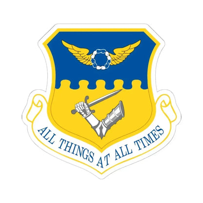 121st Air Refueling Wing (U.S. Air Force) STICKER Vinyl Kiss-Cut Decal 6 Inch White - The Sticker Space