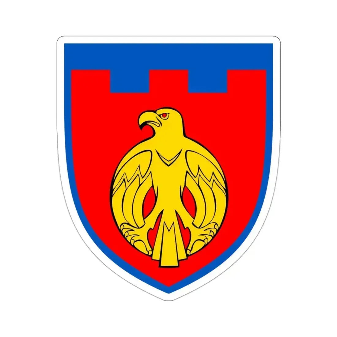 121st Detached Territorial Defense Brigade (Ukraine) STICKER Vinyl Die-Cut Decal 3 Inch - The Sticker Space