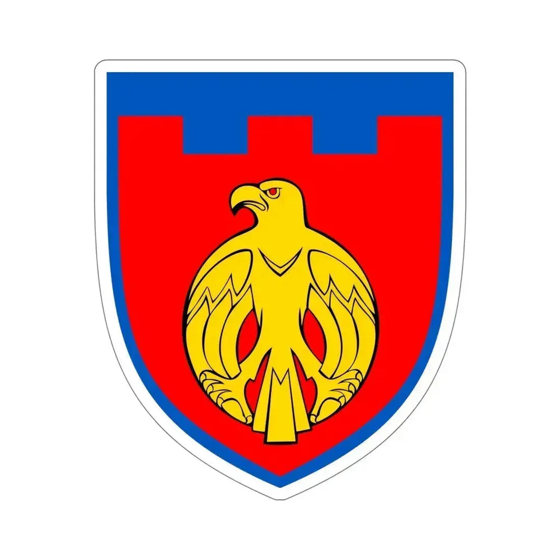 121st Detached Territorial Defense Brigade (Ukraine) STICKER Vinyl Die-Cut Decal 6 Inch - The Sticker Space