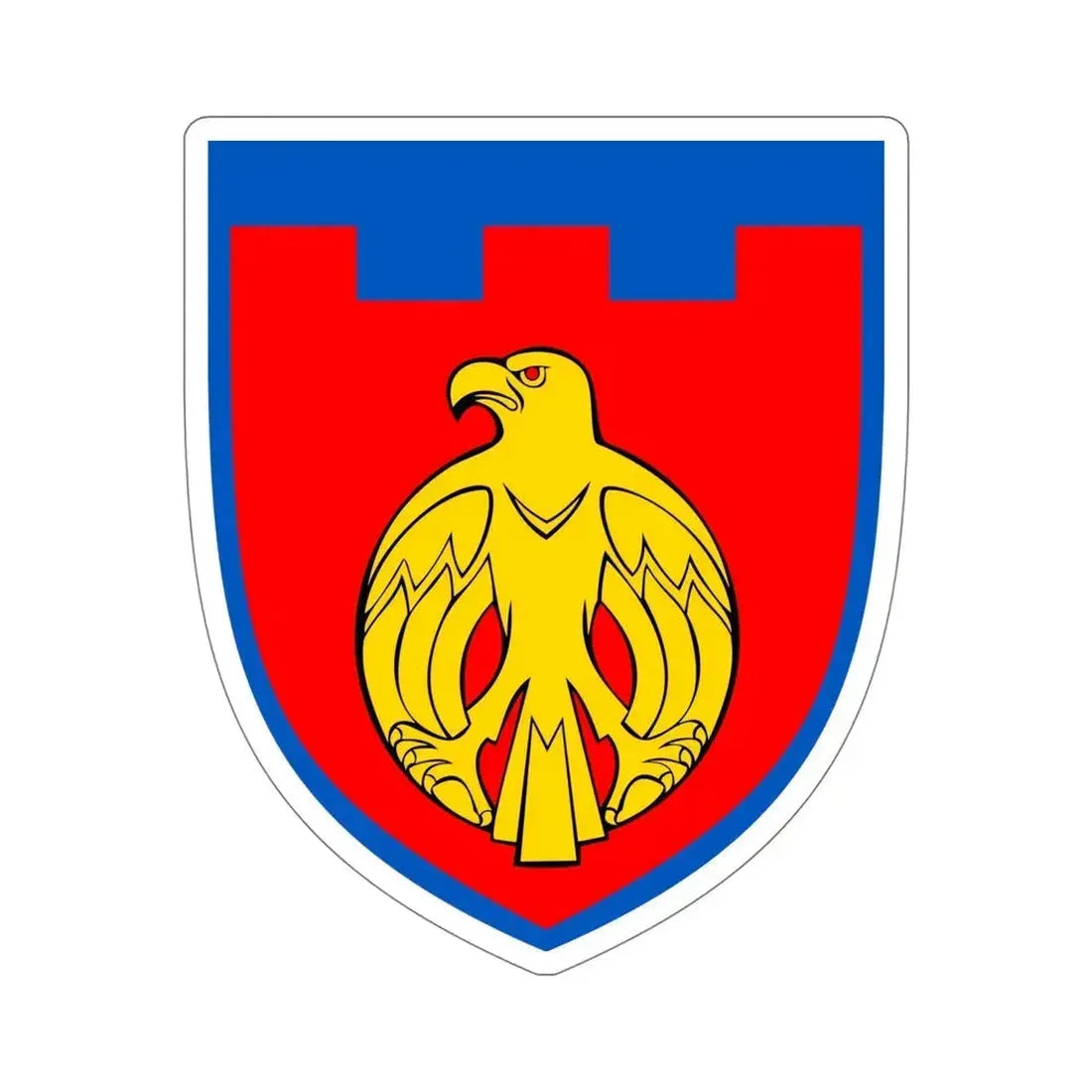 121st Detached Territorial Defense Brigade (Ukraine) STICKER Vinyl Die-Cut Decal - The Sticker Space