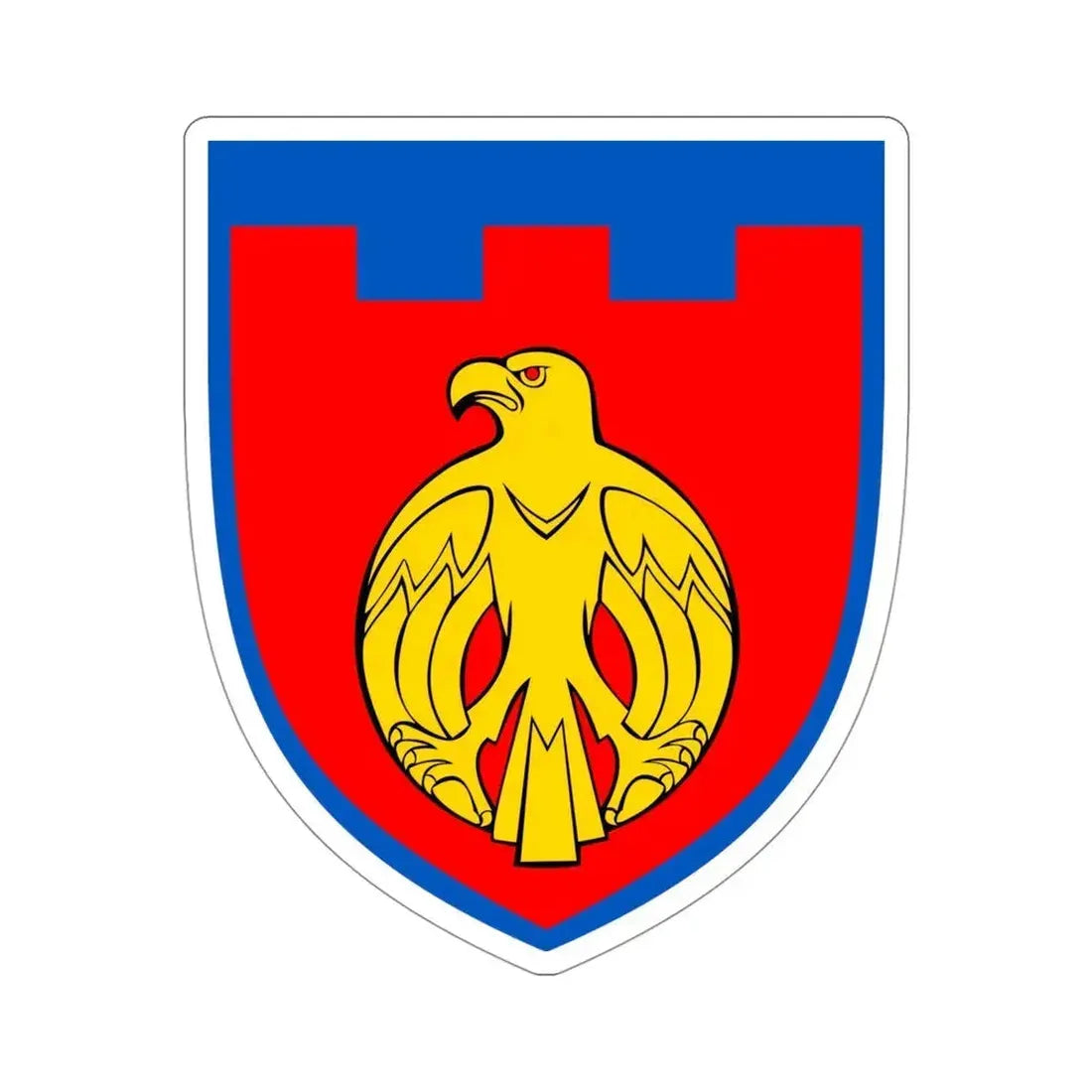 121st Detached Territorial Defense Brigade (Ukraine) STICKER Vinyl Die-Cut Decal - The Sticker Space