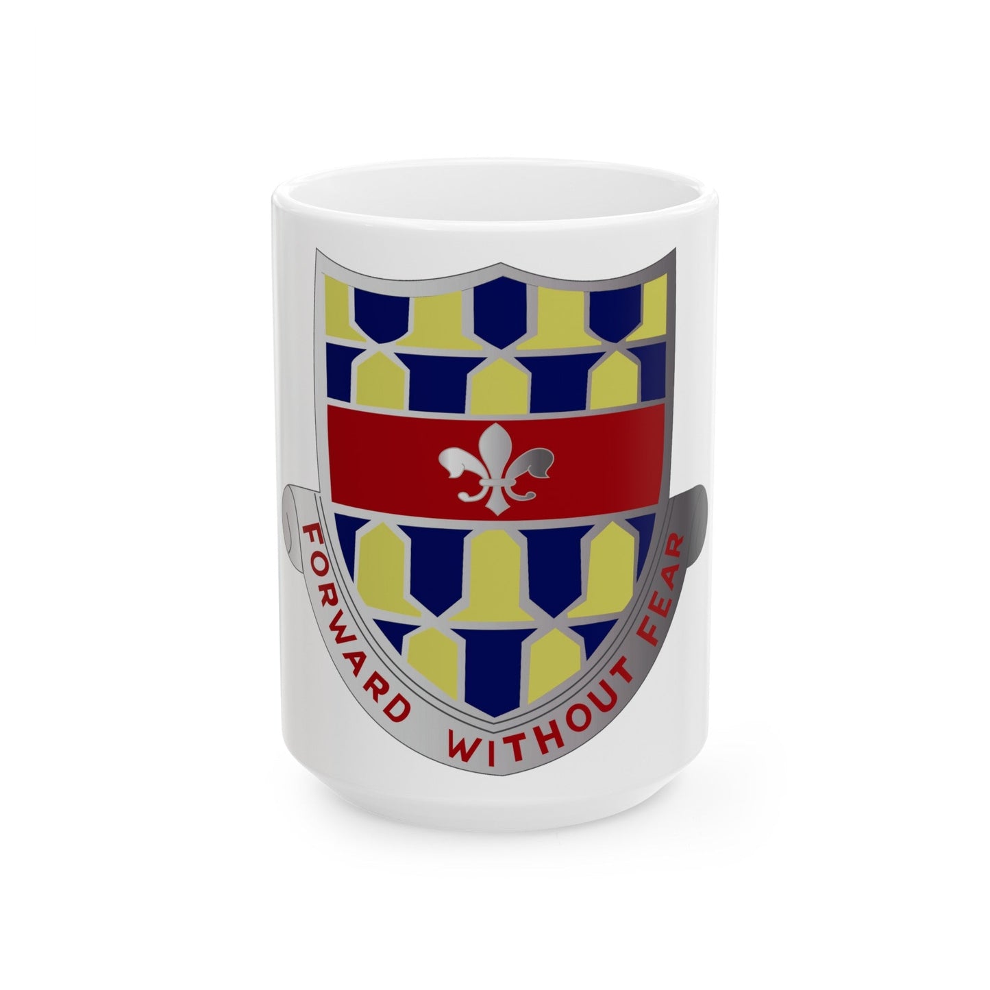 122 Cavalry Regiment (U.S. Army) White Coffee Mug-15oz-The Sticker Space