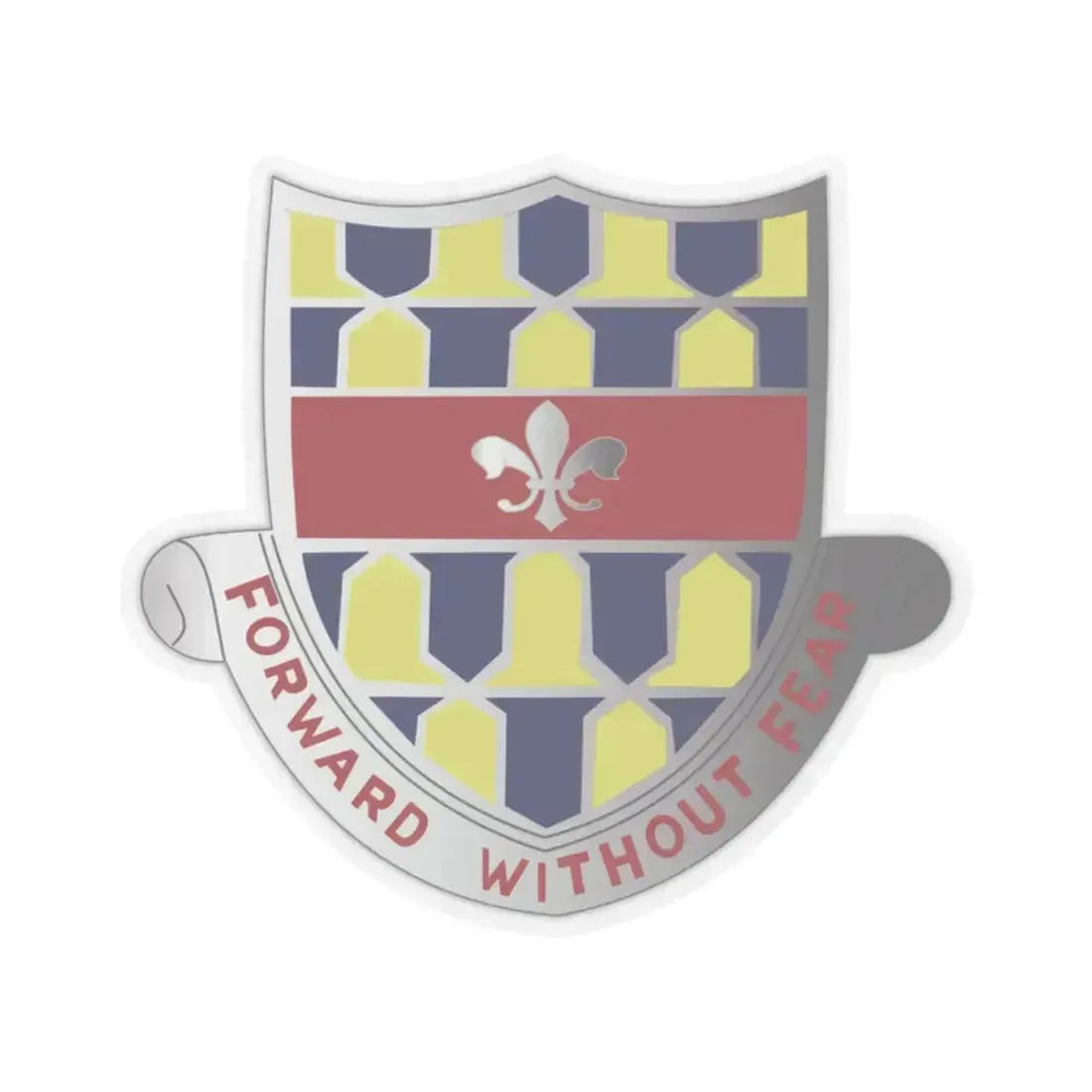 122 Cavalry Regiment (U.S. Army) STICKER Vinyl Kiss-Cut Decal 2 Inch Transparent - The Sticker Space