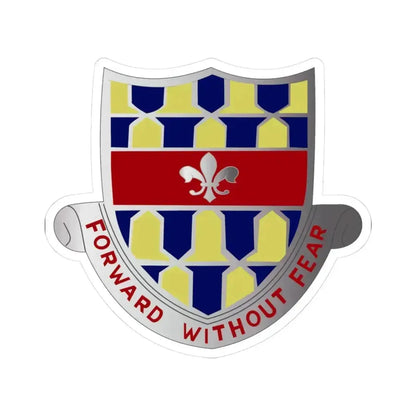 122 Cavalry Regiment (U.S. Army) STICKER Vinyl Kiss-Cut Decal 3 Inch White - The Sticker Space