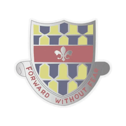 122 Cavalry Regiment (U.S. Army) STICKER Vinyl Kiss-Cut Decal 4 Inch Transparent - The Sticker Space