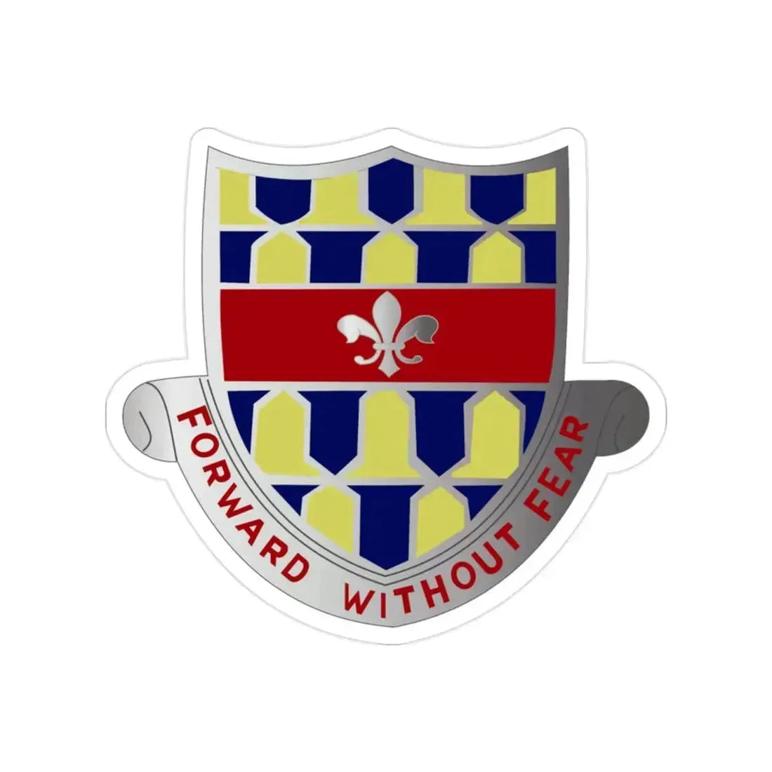 122 Cavalry Regiment (U.S. Army) Transparent STICKER Die-Cut Vinyl Decal 2 Inch - The Sticker Space