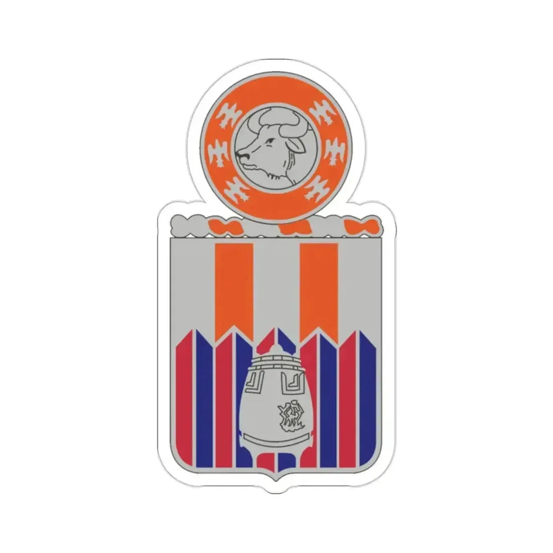 122 Signal Battalion (U.S. Army) STICKER Vinyl Die-Cut Decal 2 Inch - The Sticker Space