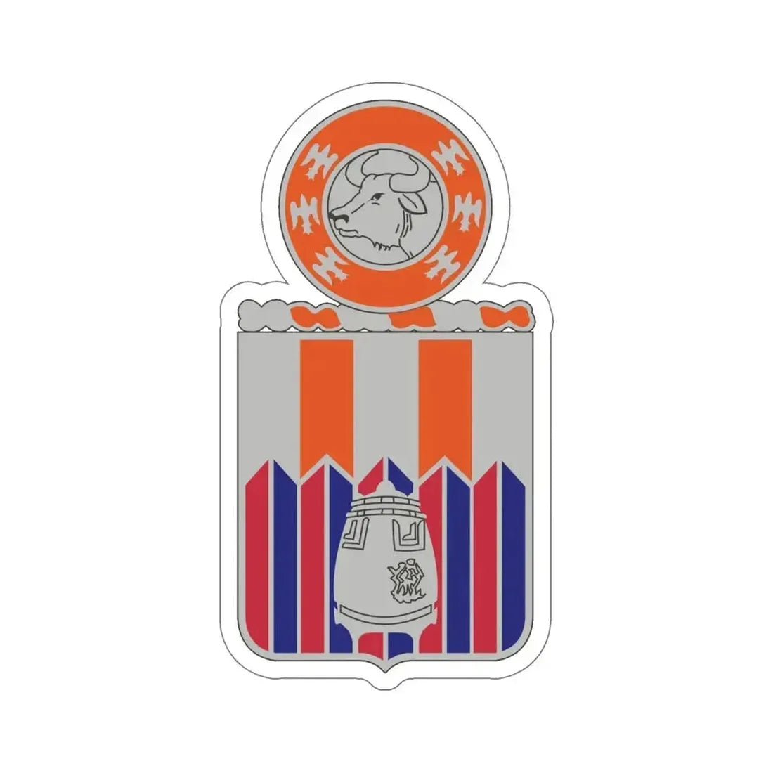 122 Signal Battalion (U.S. Army) STICKER Vinyl Die-Cut Decal - The Sticker Space