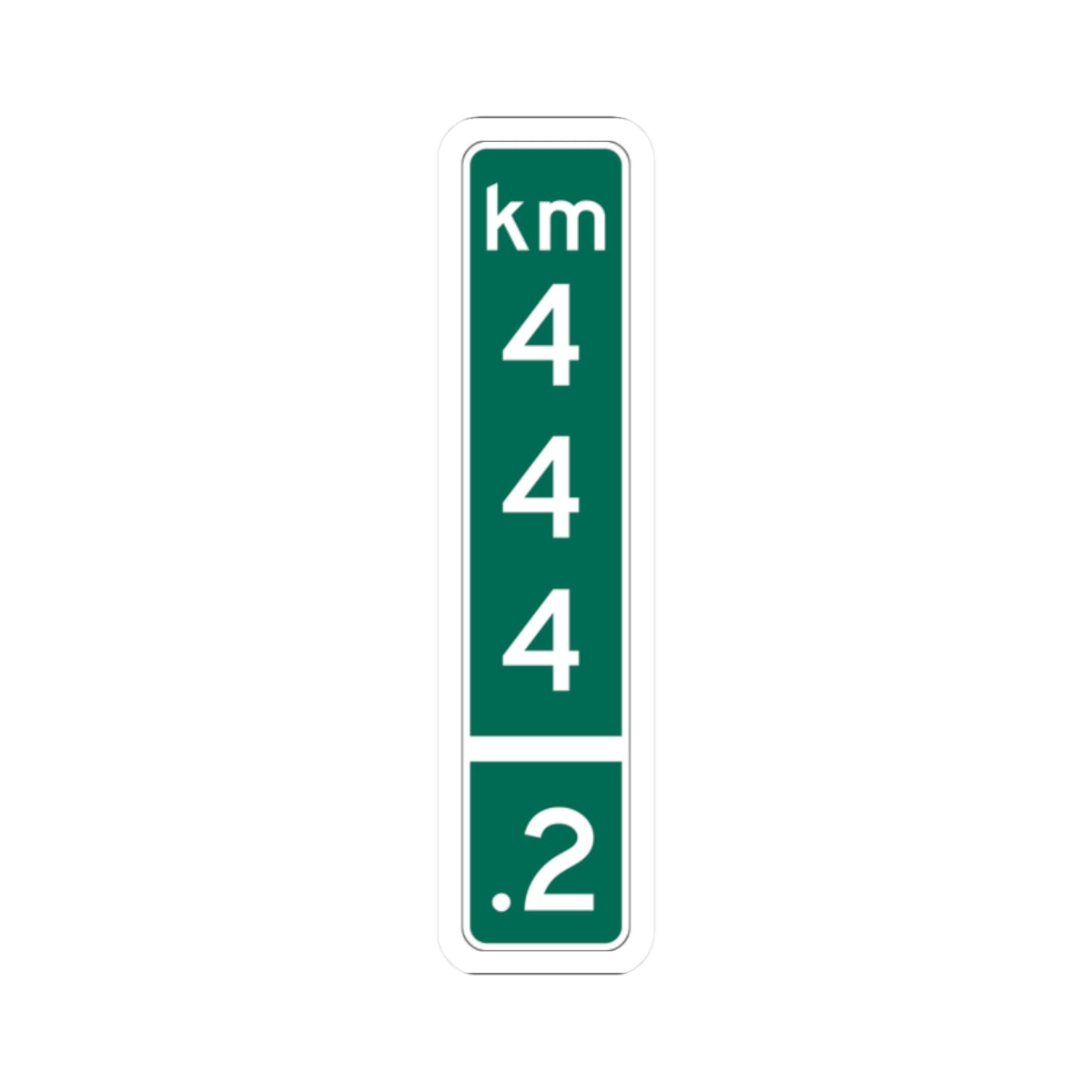 MUTCD-PR D10-3a (Puerto Rico) (Road Sign) STICKER Vinyl Kiss-Cut Decal
