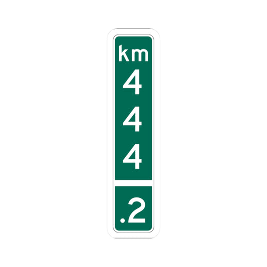 MUTCD-PR D10-3a (Puerto Rico) (Road Sign) STICKER Vinyl Kiss-Cut Decal