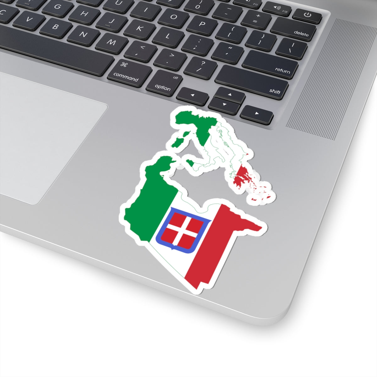 Flag Map of Italy November 1942 (Italy) STICKER Vinyl Kiss-Cut Decal