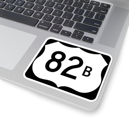 US 82B (Arkansas) (Road Sign) STICKER Vinyl Kiss-Cut Decal