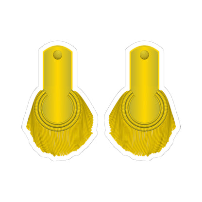 British Army Field Officer1760 1810 (United Kingdom) (Military Rank) STICKER Vinyl Kiss-Cut Decal