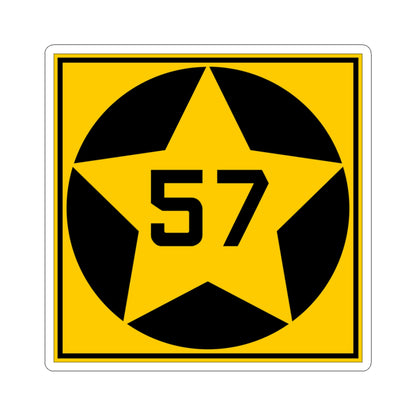 MN-57 1920 (Minnesota) (Road Sign) STICKER Vinyl Kiss-Cut Decal