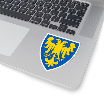 Alex Peremyshel (Ukraine) (Coat of Arms) STICKER Vinyl Kiss-Cut Decal