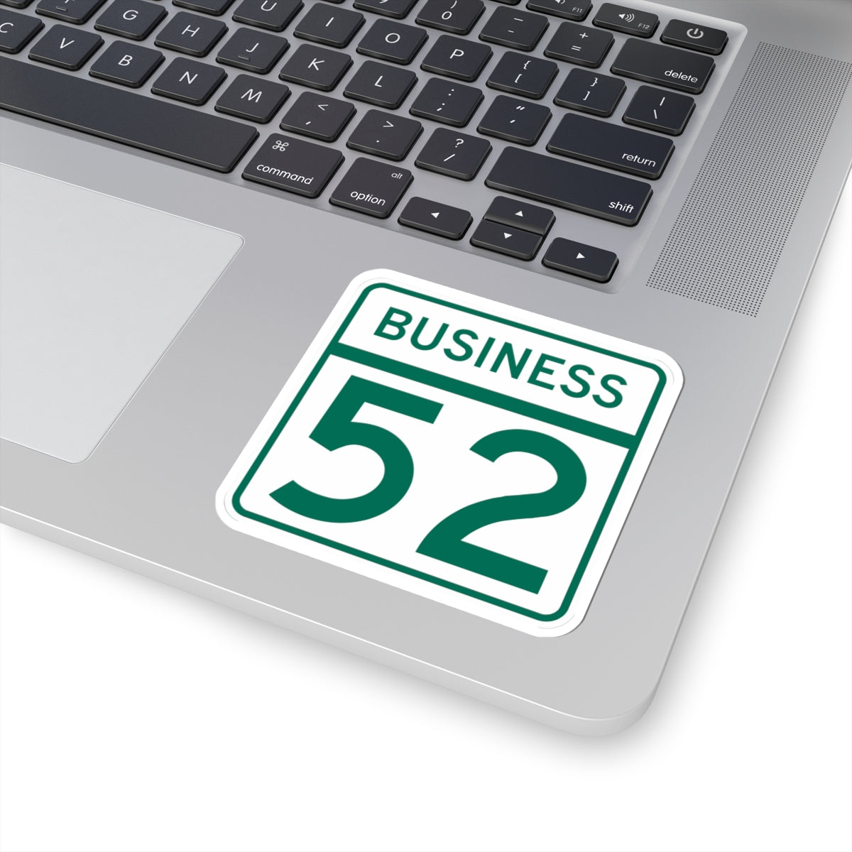 MD Route 52 Business (Maryland) (Road Sign) STICKER Vinyl Kiss-Cut Decal