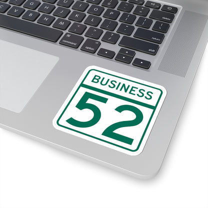 MD Route 52 Business (Maryland) (Road Sign) STICKER Vinyl Kiss-Cut Decal