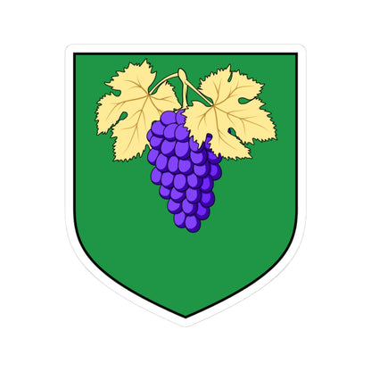 Coa Hungary Town Józsa felső (Hungary) (Coat of Arms) STICKER Vinyl Kiss-Cut Decal