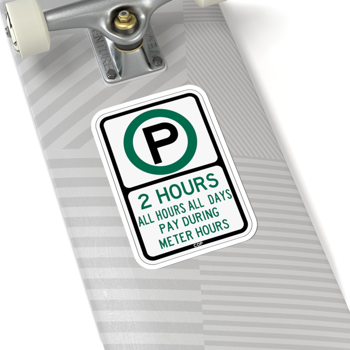 PBOT Road sign P3801 (Oregon) (Road Sign) STICKER Vinyl Kiss-Cut Decal
