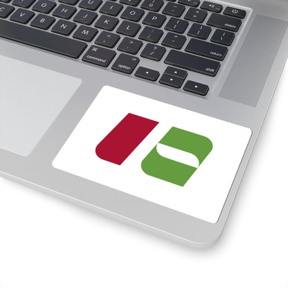 Flag of Nishinomiya Hyogo (Japan) STICKER Vinyl Kiss-Cut Decal