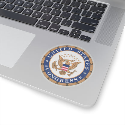 Seal of the United States Congress - STICKER Vinyl Kiss-Cut Decal