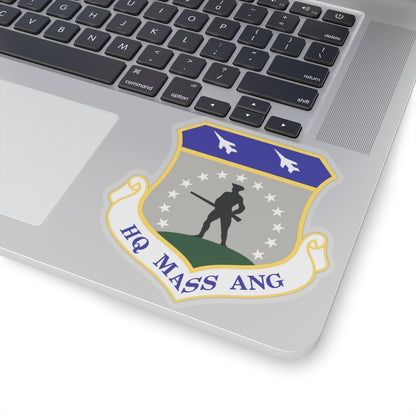 Headquarters Massachusetts Air National Guard (U.S. Air Force) STICKER Vinyl Kiss-Cut Decal