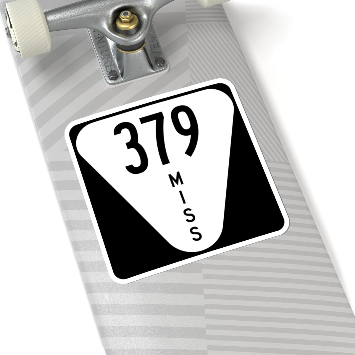 Mississippi 379 (Mississippi) (Road Sign) STICKER Vinyl Kiss-Cut Decal