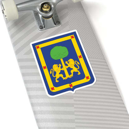 Arms of Guadalajara (Costa Rica) (Coat of Arms) STICKER Vinyl Kiss-Cut Decal
