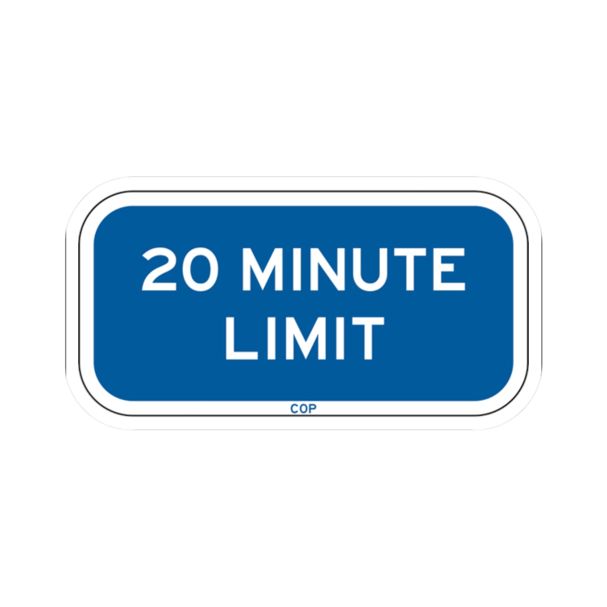 PBOT Road sign P4067 (Oregon) (Road Sign) STICKER Vinyl Kiss-Cut Decal