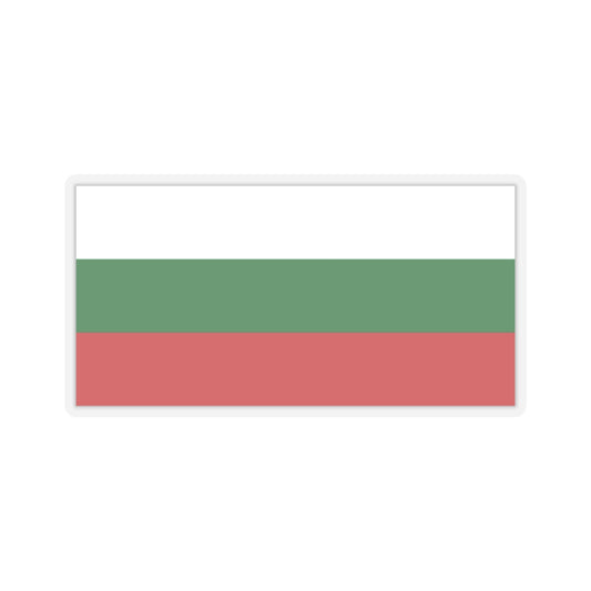 Hybrid flag of Belarus 1918 1991-1995 and 2012- (Belarus) STICKER Vinyl Kiss-Cut Decal