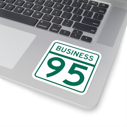 MD Route 95 Business (Maryland) (Road Sign) STICKER Vinyl Kiss-Cut Decal