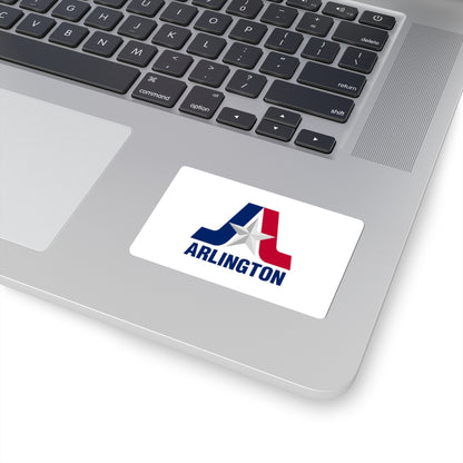 Flag of Arlington, Texas - STICKER Vinyl Kiss-Cut Decal