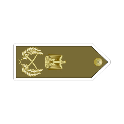 EgyptianArmyInsignia FieldMarshal rotated (Egypt) (Military Rank) STICKER Vinyl Kiss-Cut Decal