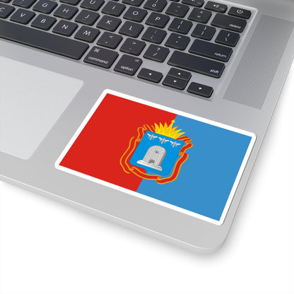 Flag of Tambov Oblast (Russia) STICKER Vinyl Kiss-Cut Decal