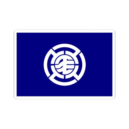 Flag of Mashike Hokkaido (Japan) STICKER Vinyl Kiss-Cut Decal