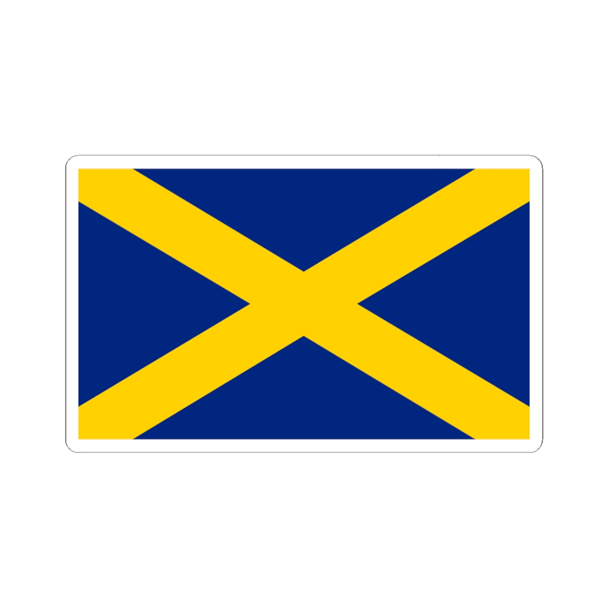 Flag of Mercia 2014 (England) STICKER Vinyl Kiss-Cut Decal