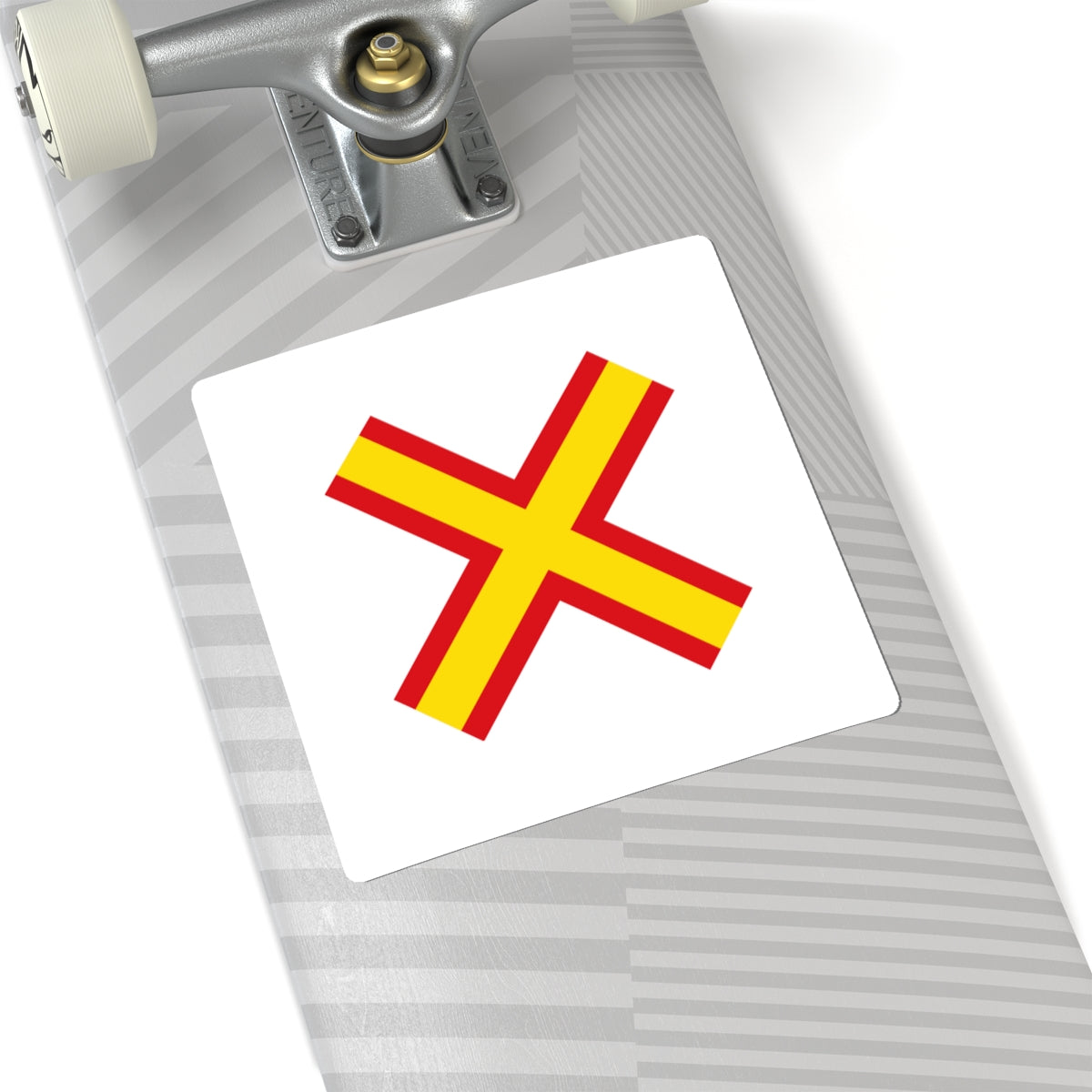 Flag of SEV (Spain) STICKER Vinyl Kiss-Cut Decal