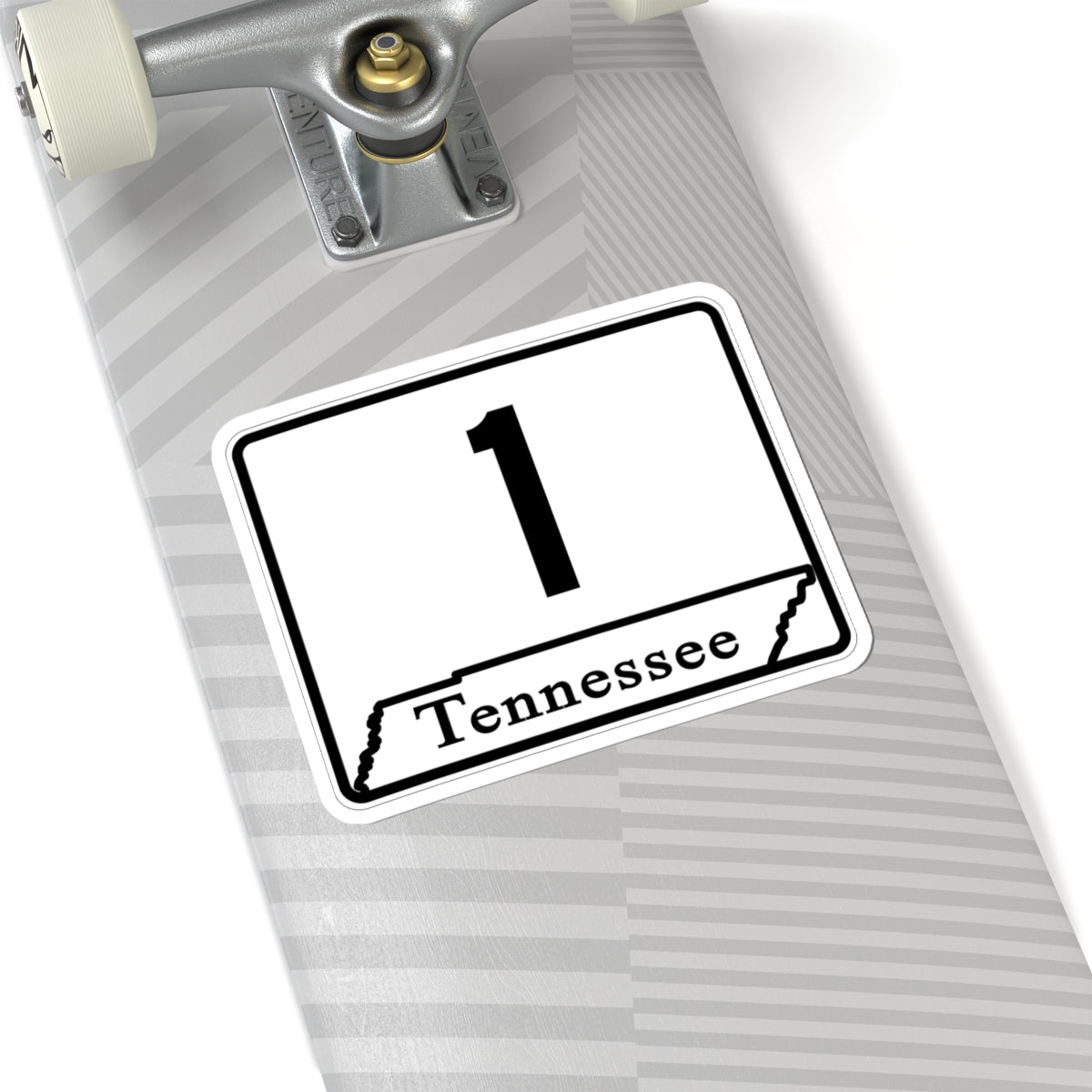 Tennessee 1 (Tennessee) (Road Sign) STICKER Vinyl Kiss-Cut Decal