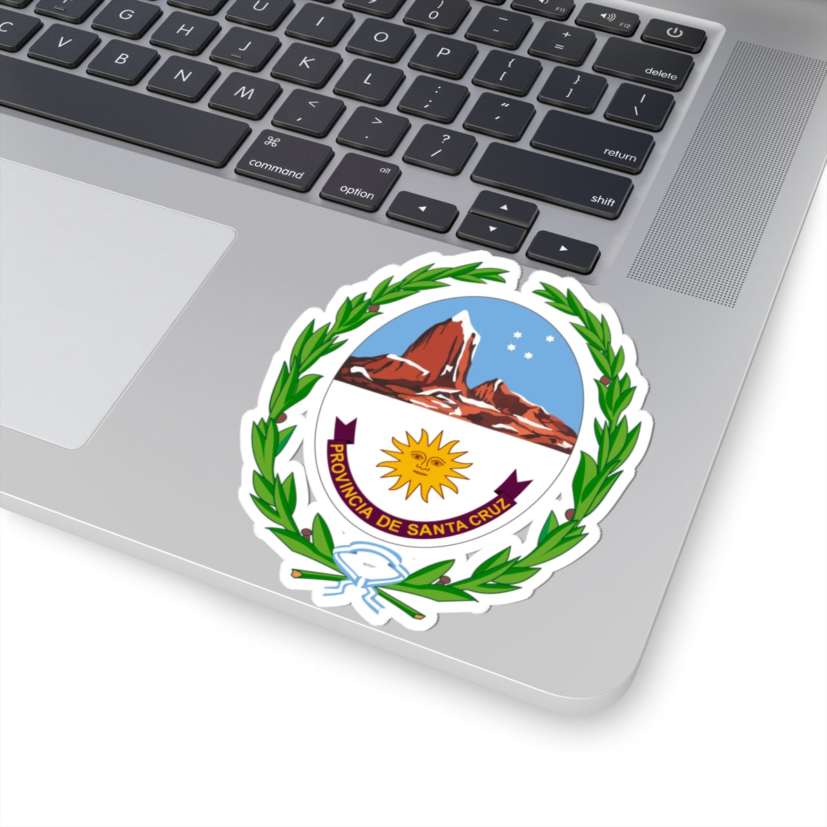 Coat of Arms Santa Cruz Argentina - STICKER Vinyl Kiss-Cut Decal