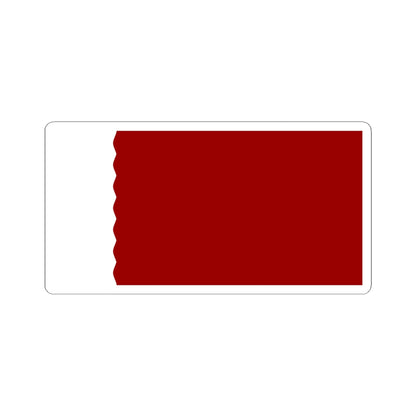 Flag of Qatar 1932-1936 (Qatar) STICKER Vinyl Kiss-Cut Decal