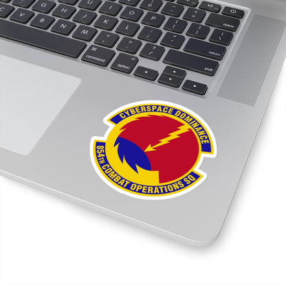 854 Combat Operations Squadron AFRC (U.S. Air Force) STICKER Vinyl Kiss-Cut Decal