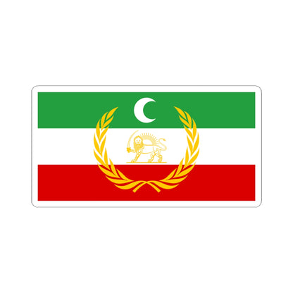 Azerbaijan peoples government flag (Iran) STICKER Vinyl Kiss-Cut Decal